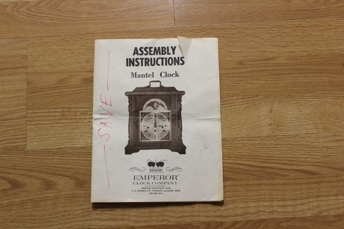 Emperor clock company assembly - emperor,