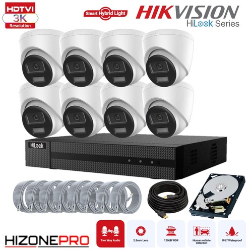 Hilook hikvision 5mp poe - 5mp, 3k