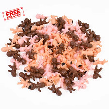 30/60Pcs Mini Plastic Babies