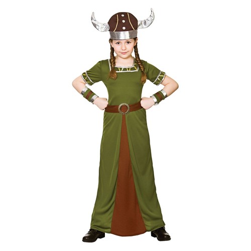 Girls viking princess costume - girls,