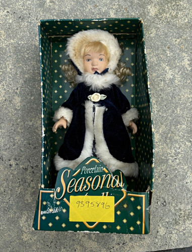 Seasonal doll porcelain - doll,