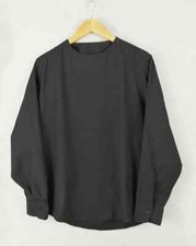 Vintage Smock Shirt Top Relaxed 100% Cotton Army Military- Small