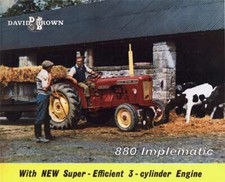 DAVID BROWN 880 IMPLEMATIC