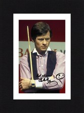 8x6 mount alex higgins - higgins, signed