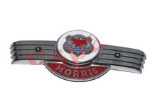 Reproduced Plastic Chrome Plated For Vintage Morris Minor Bonnet Badge GEc
