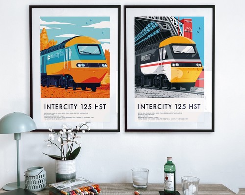 Intercity 125 hst 2 print - hst,