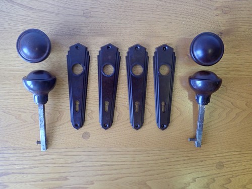 Vintage art deco bakelite - art, door