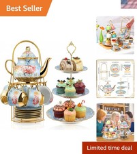 Complete 21-Piece Tea Set with