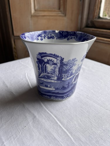 Spode blue italian - blue, planter