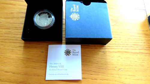2009 king henry - king, £5