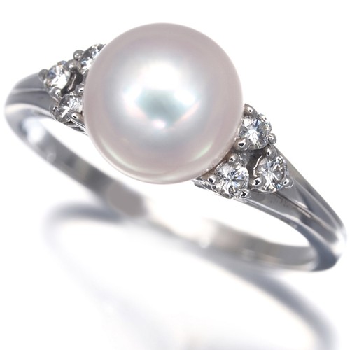 Auth mikimoto ring akoya pearl - auth,