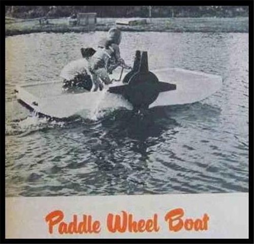 Childs paddle wheel boat - paddle,