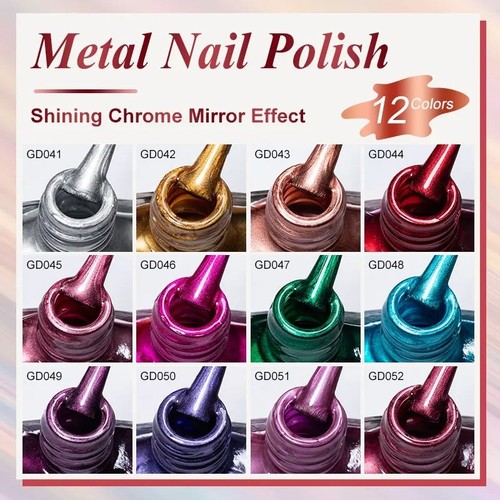 Metallic nail polish super - nail,