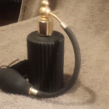 Vintage Perfume Bottle Black