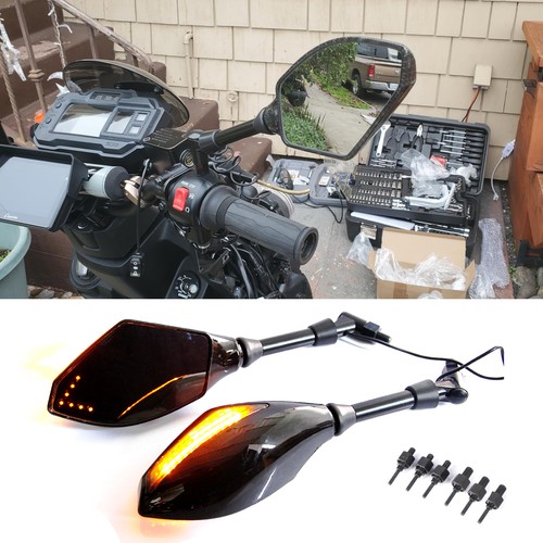 Pair side mirrors - pair, led
