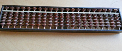 Antique japanese soroban - soroban, 1-5