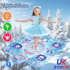 Dance Mat Toy LED Kids Electronic Dance Pad Musical Dance Mat Dancing Play Mat