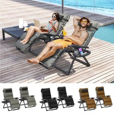 2 Pieces Zero Gravity Chairs