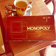 Vintage Monopoly Deluxe with