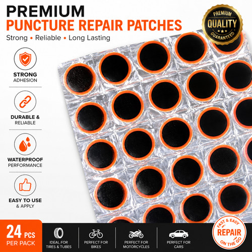 48pc bicycle tire patch - 48pc,