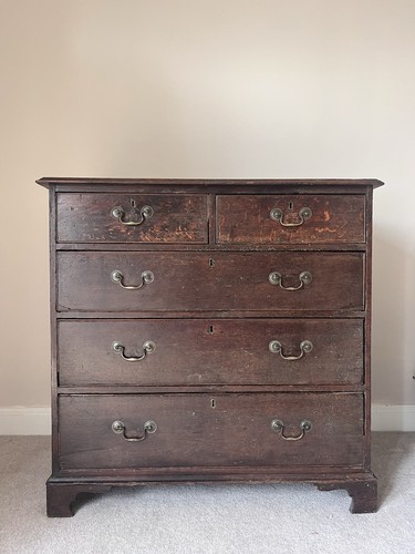 Georgian antique large oak - georgian,