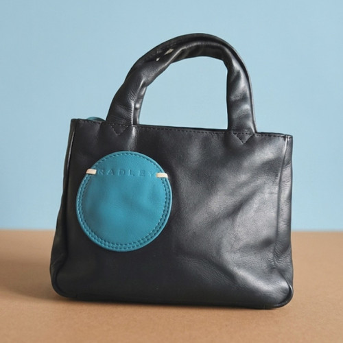 Radley black leather - mini, tote