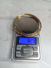 Vintage Hallmarked 9ct Gold Bangles X2 Broken For Scrap 8.25 Grams