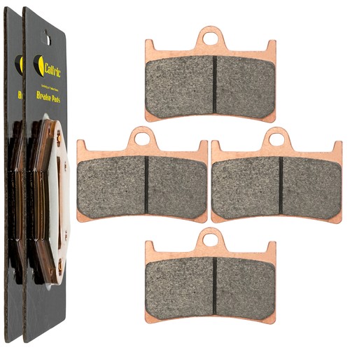 Caltric front brake pads - brake, for