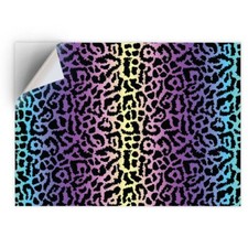 1 x Vinyl Sticker A4 - Purple