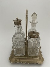 Vintage 4 Piece Cut Glass