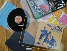 25 12" inch Clear Vinyl Record