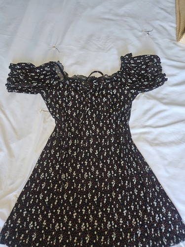 Cute black stretchy - cute, patterned