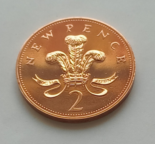 1974 proof feathers two - 1974, 2p
