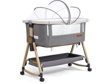 Maydolly 3 in 1 Baby Bedside Crib