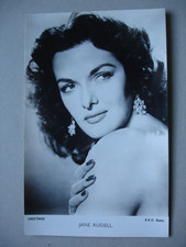 1950s FILM STARS Real Photo Greetings Cards Vintage B&W Postcard Size