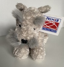 Soft Toy Beige Scottie Dog