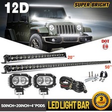 Combo 50"+ 20" LED Light Bar