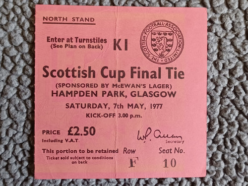 1977 scottish cup final - 1977,