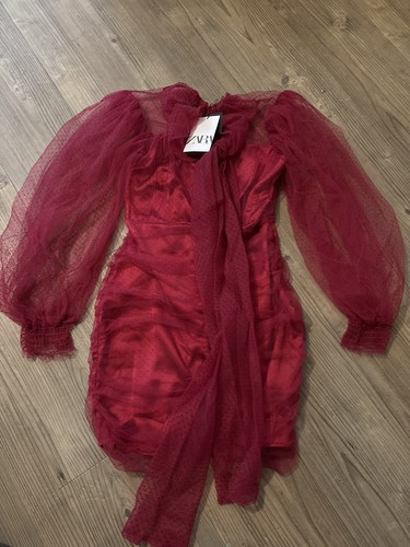 Zara puff sleeve mini - puff,