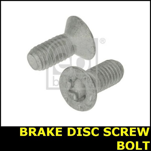 Brake disc screw bolt front - disc,