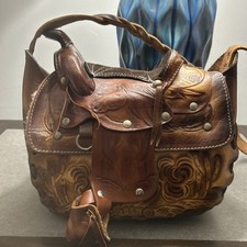 Vintage Western Tooled Leather