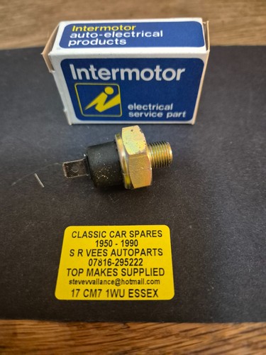 Oil pressure switch - oil,