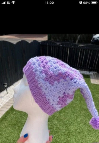Handmade crochet jester - handmade,