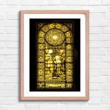 Vibrant Religious Stained