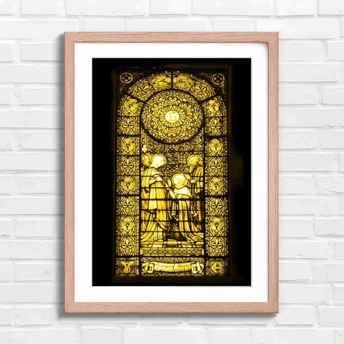 Vibrant religious stained - vibrant,