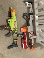 Nerf Modulus Regulator Battery Powered Blaster Gun + attachments untested bundle