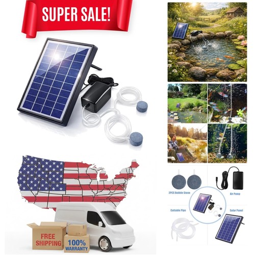 Portable solar oxygen pump - solar,