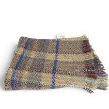 Highland Home Industries All Wool Picnic Blanket Multicoloured Preloved