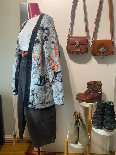 Zara chunky cardigan - zara,