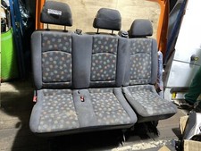 (AS) MERCEDES BENZ W639 VITO REAR 2ND ROW CLOTH SEATS (2+1)  SEAT BELTS DAMAGED